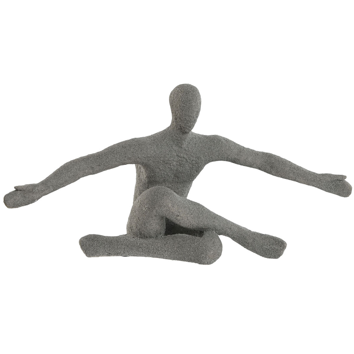 Statua Decorativa Home Esprit Grigio 57 X 19,5 X 26,8 cm