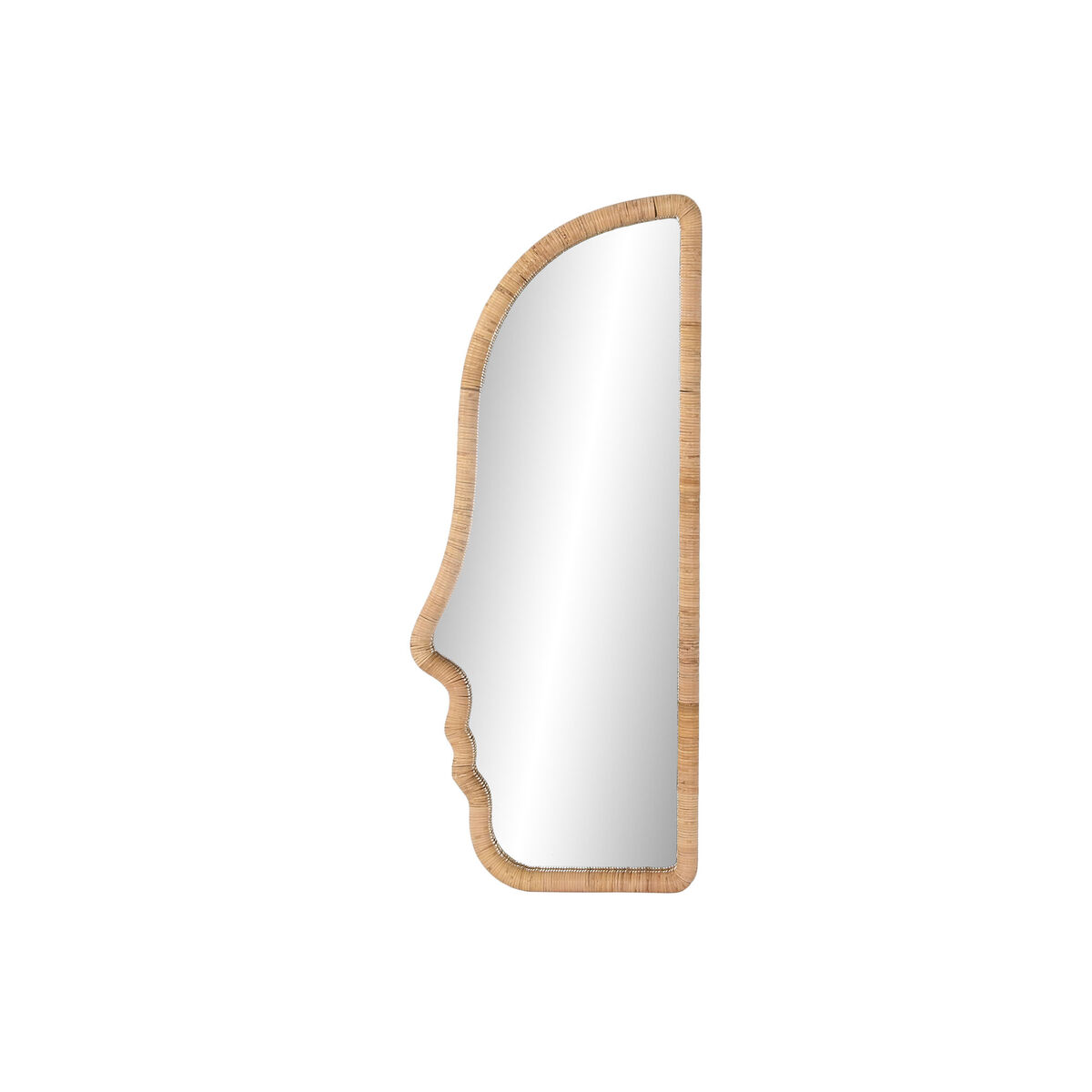 Specchio Da Parete Home Esprit Naturale Moderno Scandi 50 X 4 X 120 cm