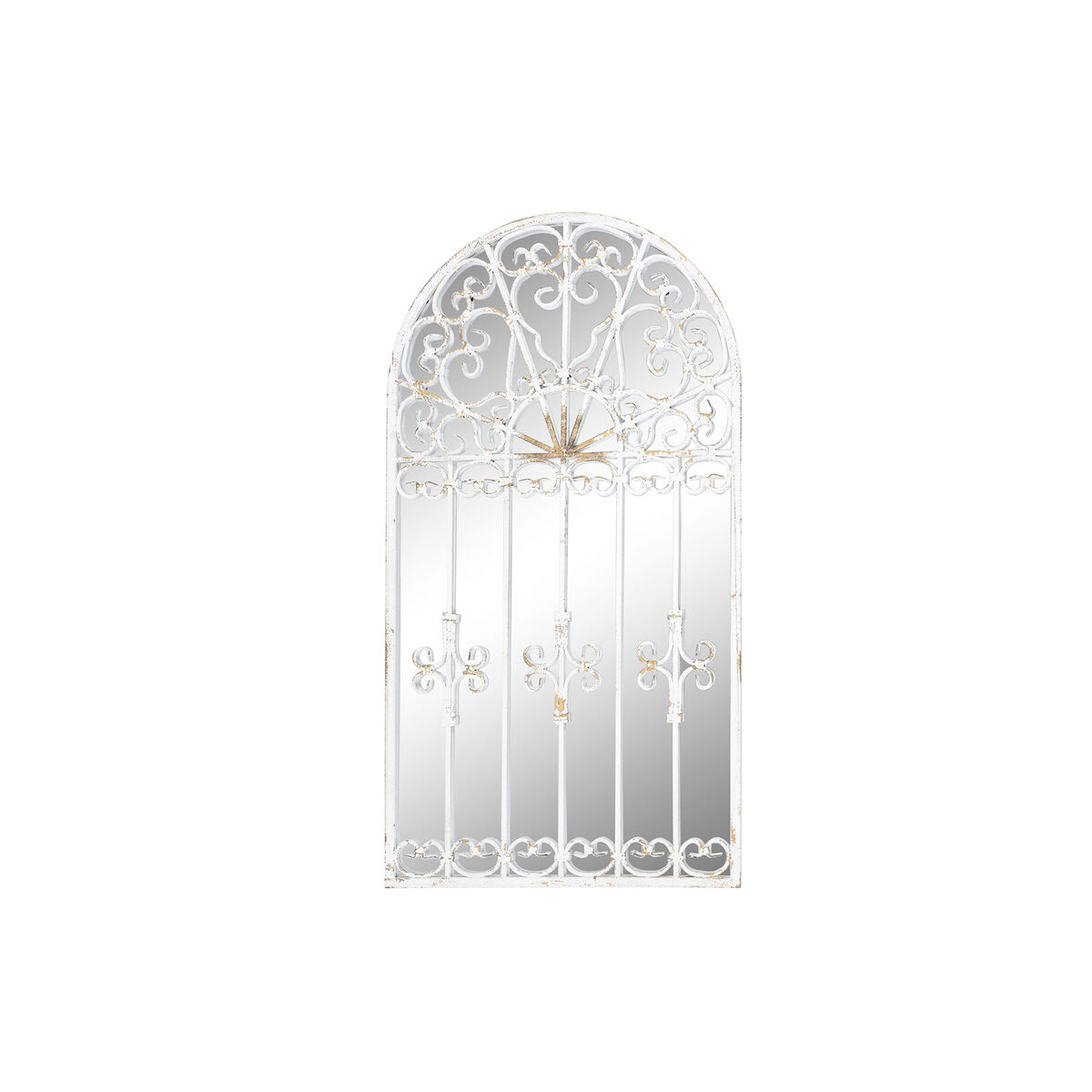 Specchio Da Parete Dkd Home Decor Bianco Finestra 55 X 3 X 103,5 cm