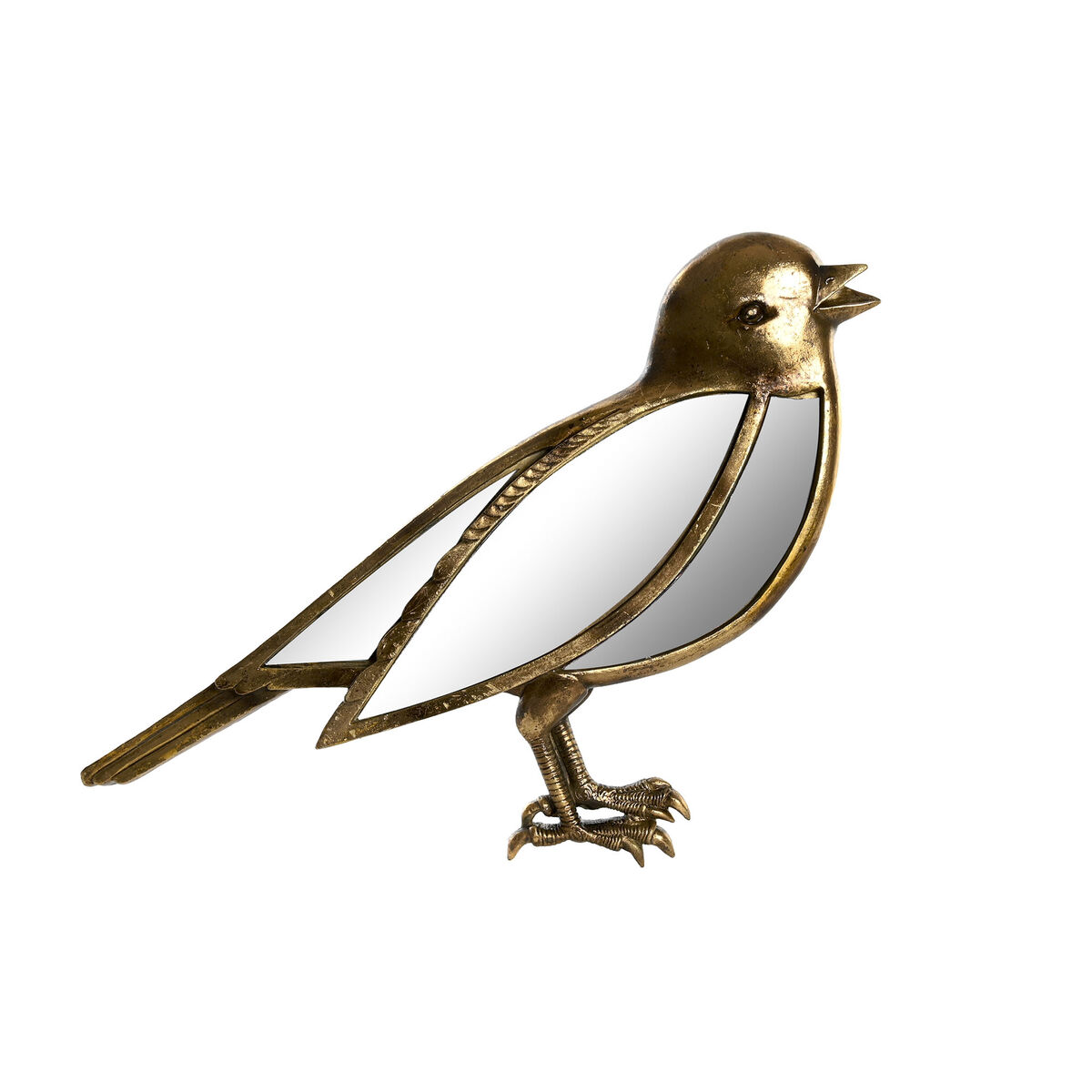 Statua Decorativa Dkd Home Decor 41,5 X 3 X 20 Cm Dorato