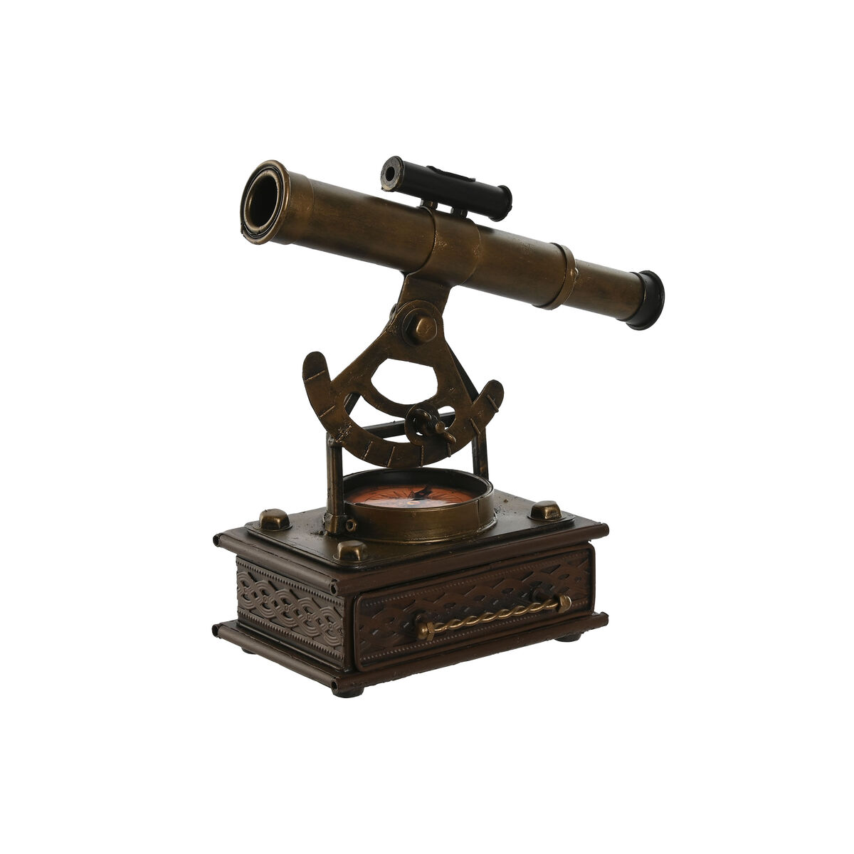 Statua Decorativa Home Esprit Marrone Bronce Vintage 21,5 X 11 X 22,5 cm