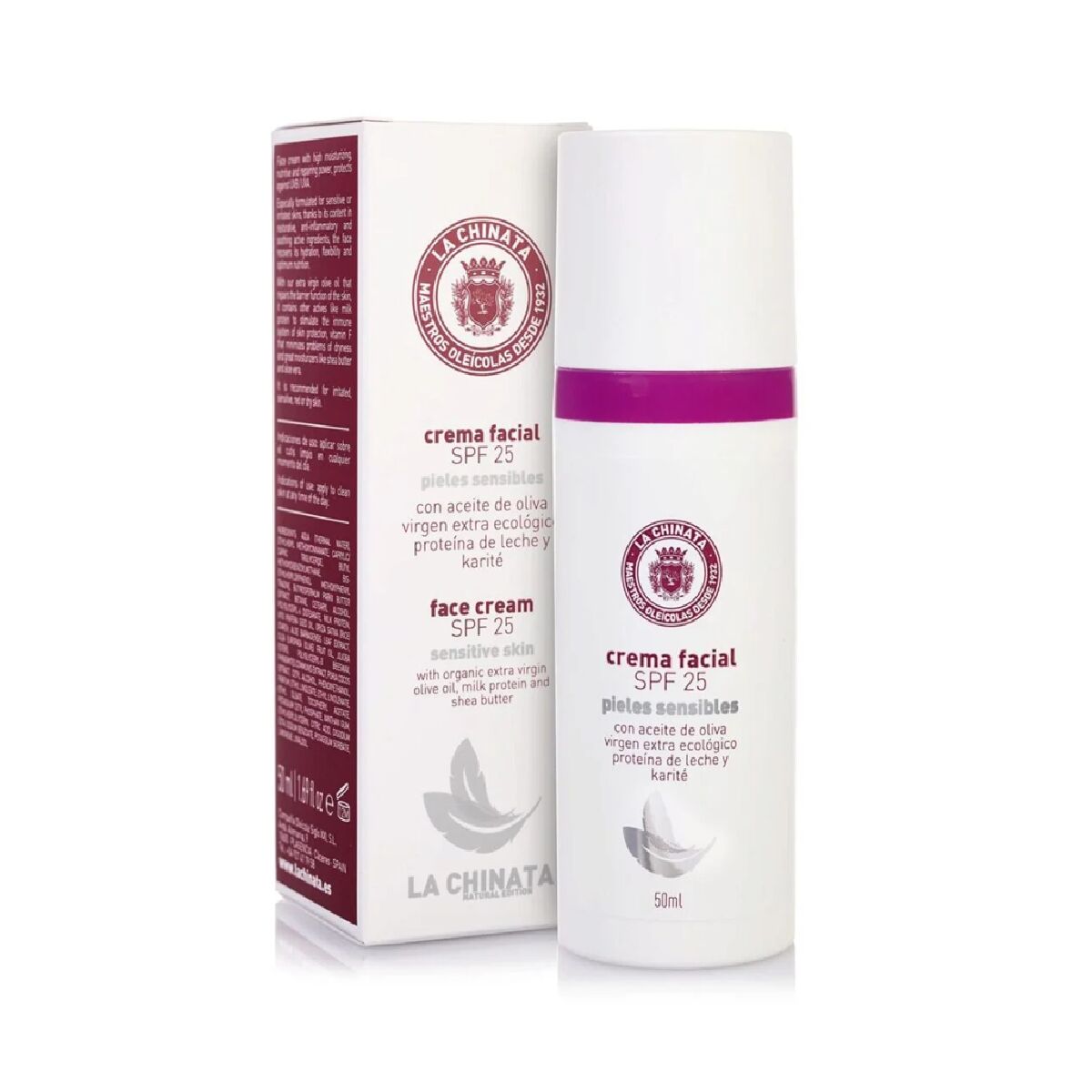 Crema Viso La Chinata 50 Ml Pelle Sensibile