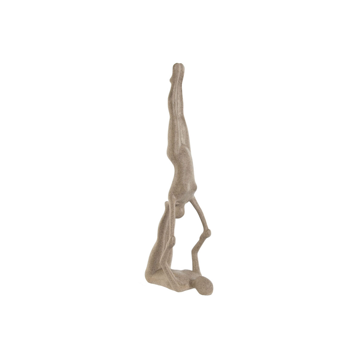 Statua Decorativa Home Esprit Beige Yoga 29,5 X 8 X 28 cm