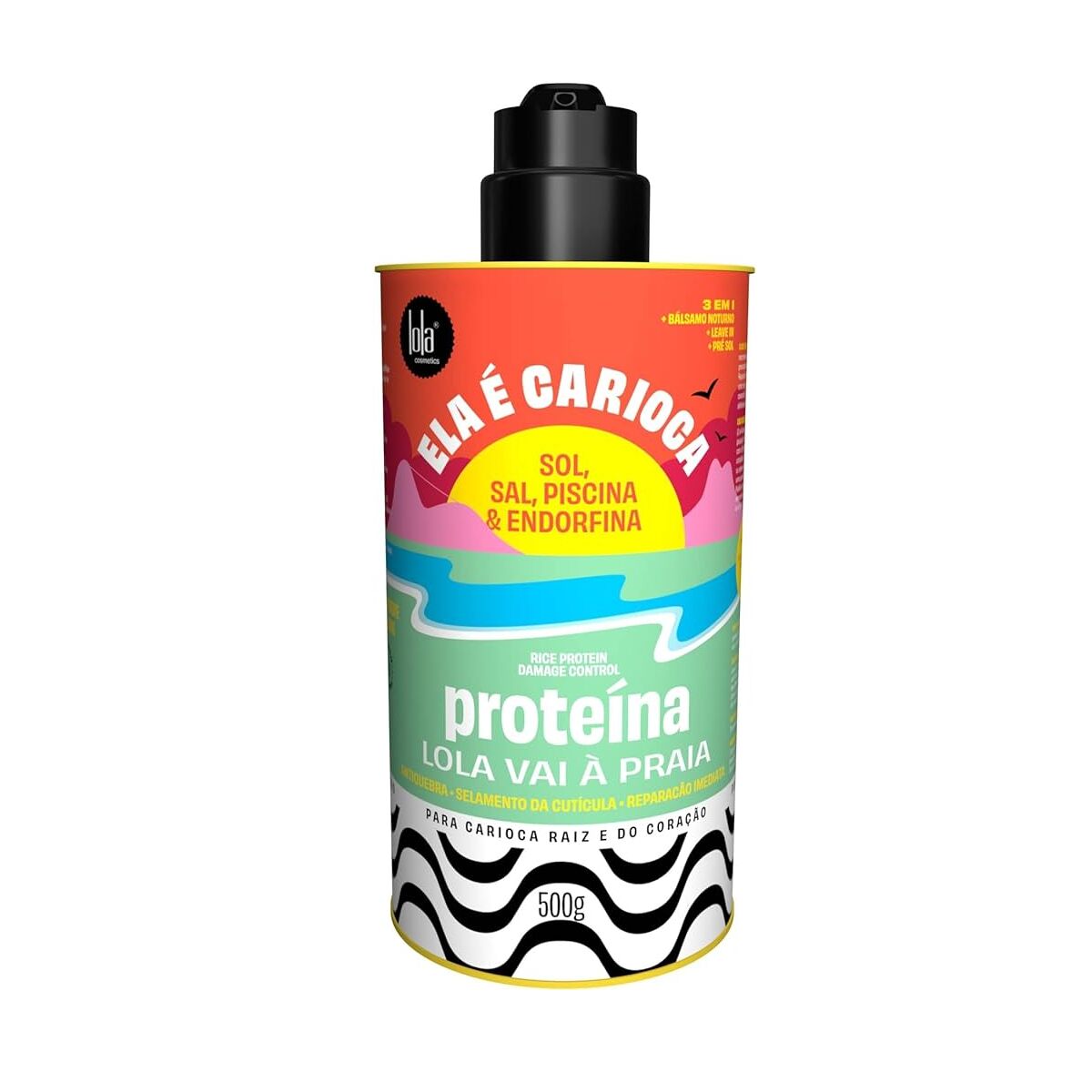 Trattamento Per Capelli Ricostruttore Lola Cosmetics Ela É Carioca Protein 500 G