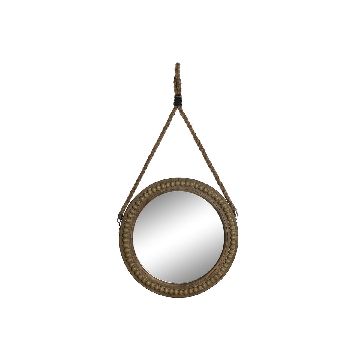 Specchio Da Parete Home Esprit Marrone Coloniale Palle 38 X 4 X 72 cm