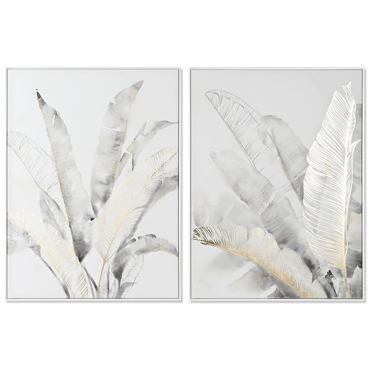 Tela Dkd Home Decor Polistirene Tela 90 X 4 X 120 cm
