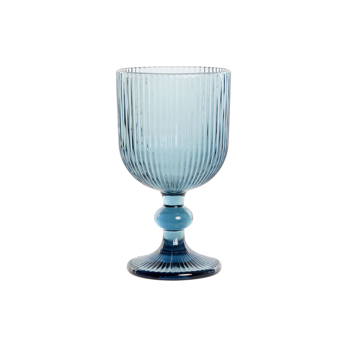 Set Di Bicchieri Dkd Home Decor Azzurro Cristallo 240 ml