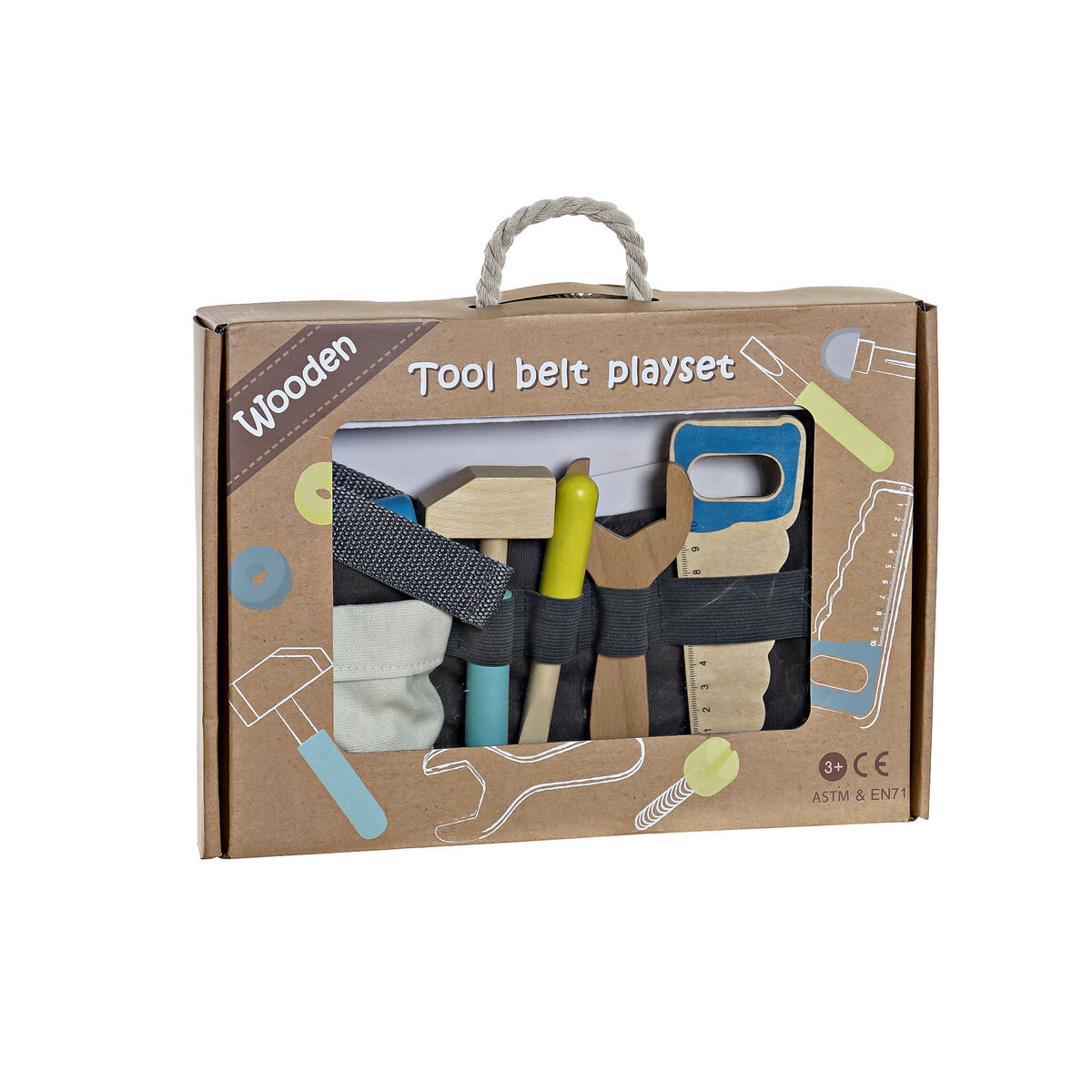Attrezzi Giocattolo Home Esprit 31,5 X 4,5 X 22 cm - Image 3