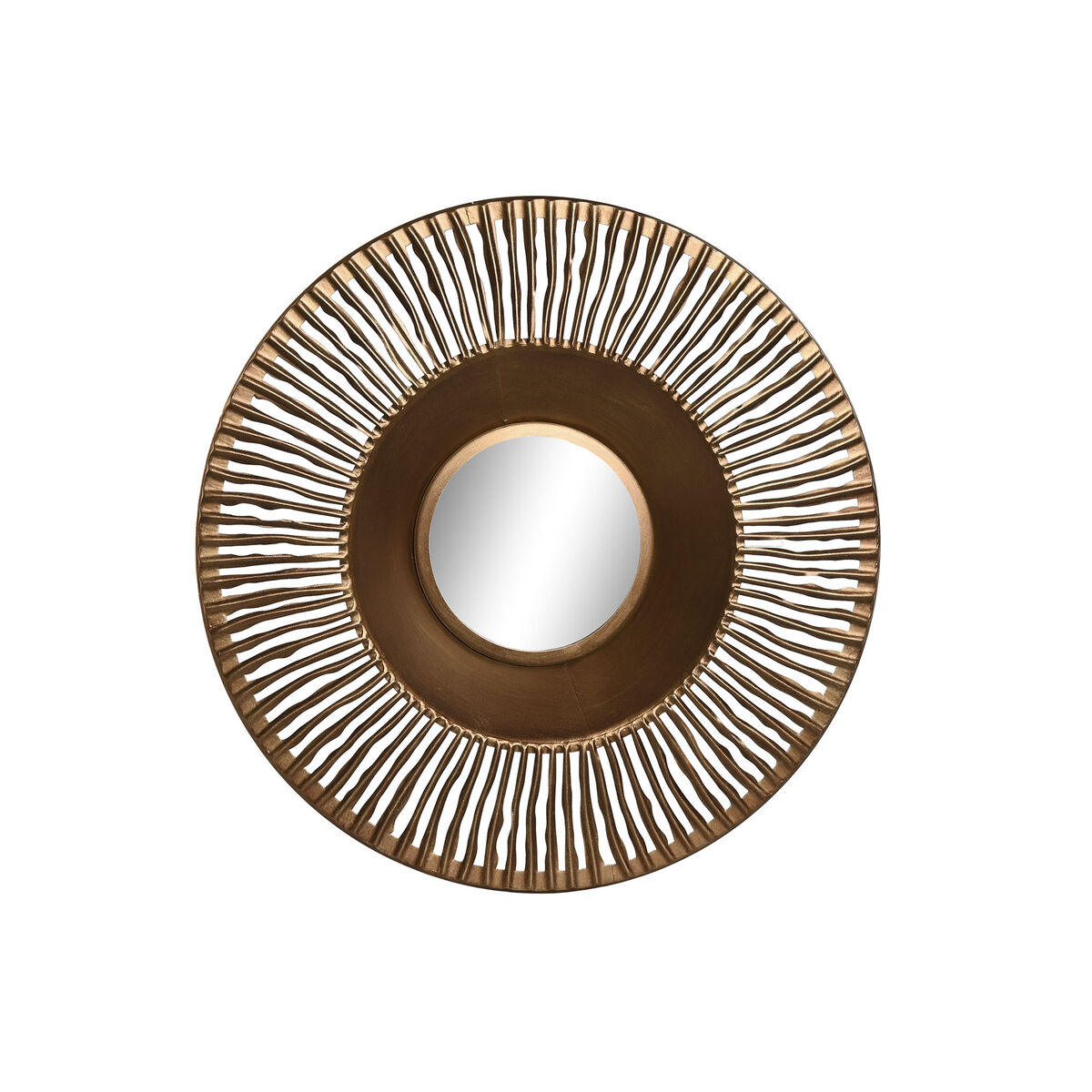 Specchio Da Parete Home Esprit Rame 50 X 6,5 X 50 cm