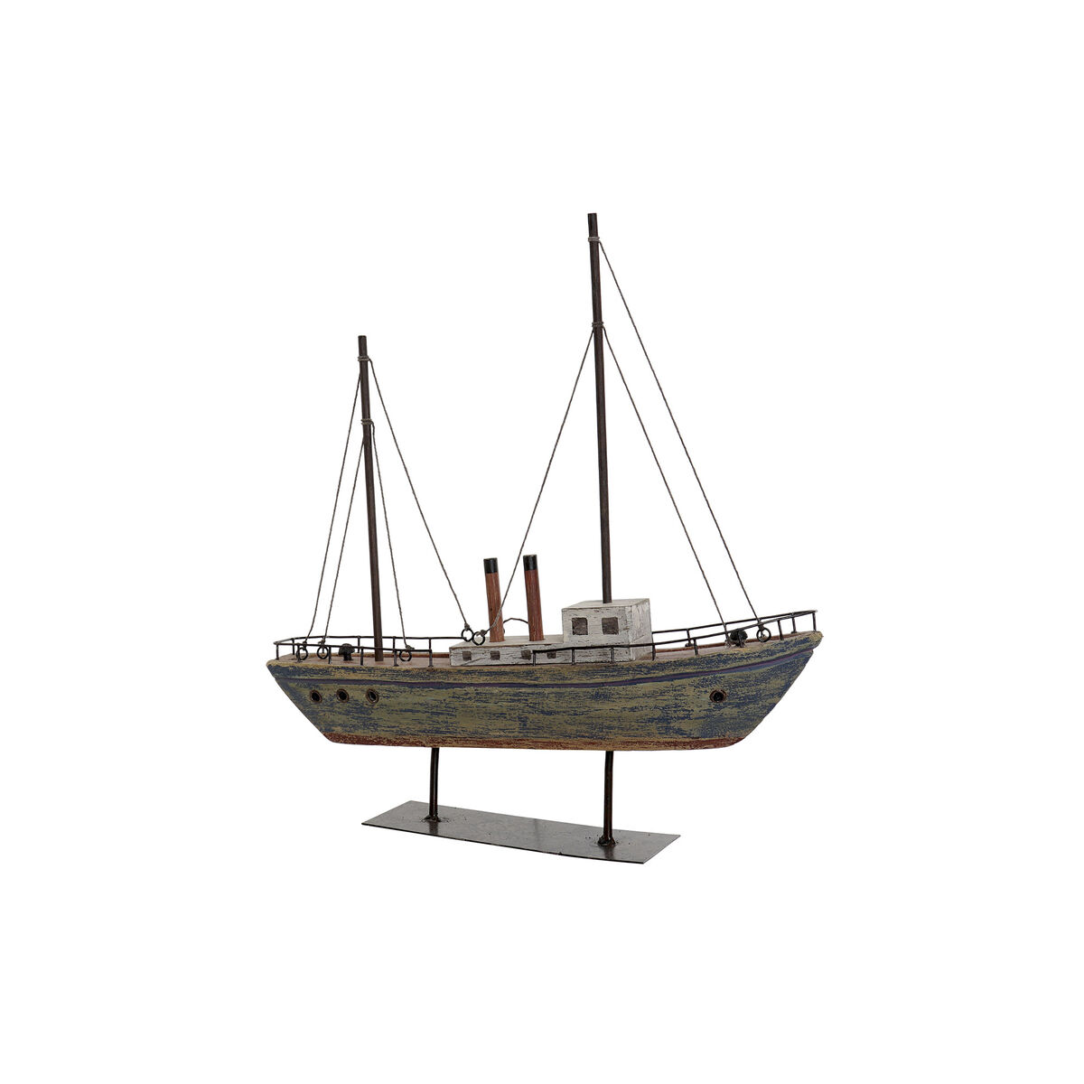 Statua Decorativa Dkd Home Decor 37,5 X 8,5 X 41 Cm Finitura Invecchiata Multicolore Barco
