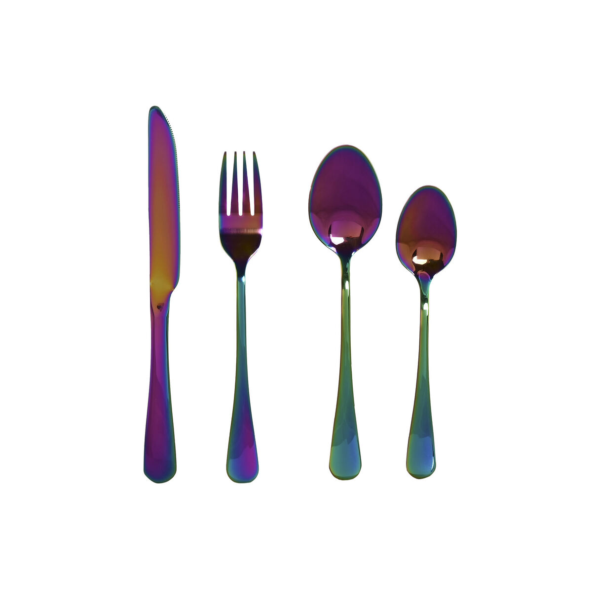 Posate Home Esprit Acciaio Inossidabile 1,8 X 0,3 X 23 Cm 16 Pezzi