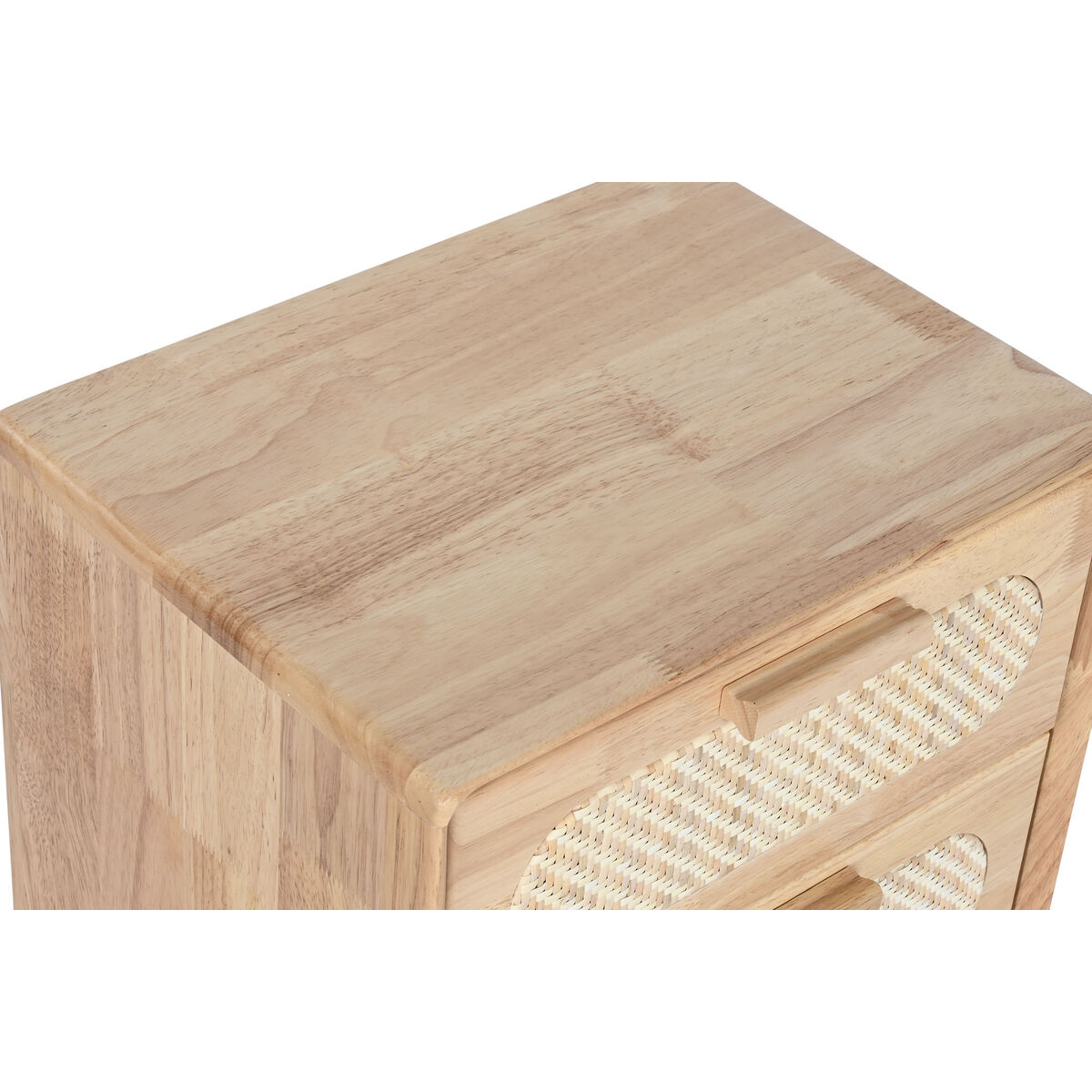 Cassettiera Home Esprit Naturale Metallo Legno D'albero Della Gomma 40 X 30 X 63 cm - Image 3