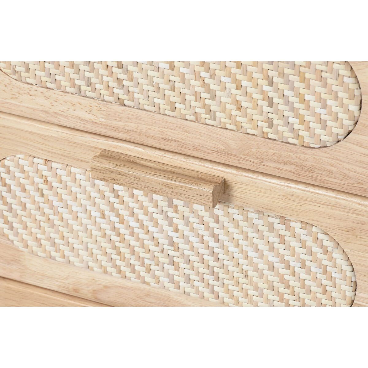 Cassettiera Home Esprit Naturale Metallo Legno D'albero Della Gomma 40 X 30 X 63 cm - Image 4