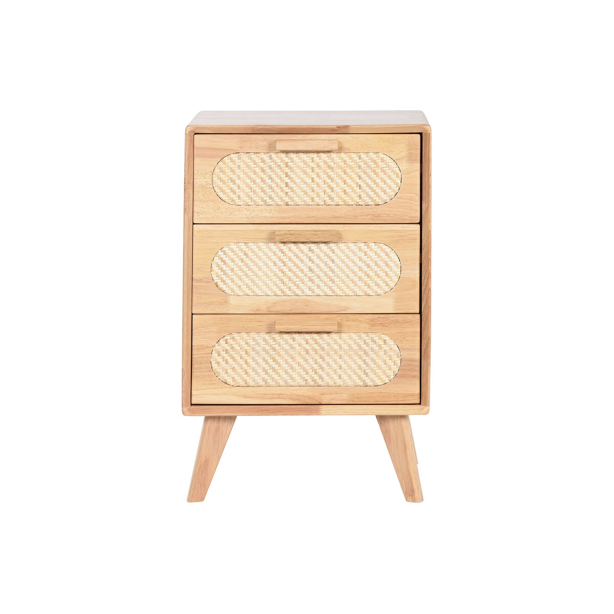 Cassettiera Home Esprit Naturale Metallo Legno D'albero Della Gomma 40 X 30 X 63 cm - Image 5