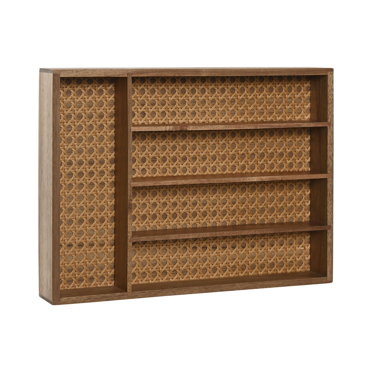 Vassoio Portaposate Home Esprit Naturale Acacia 34,5 X 25,5 X 5 cm - Image 4