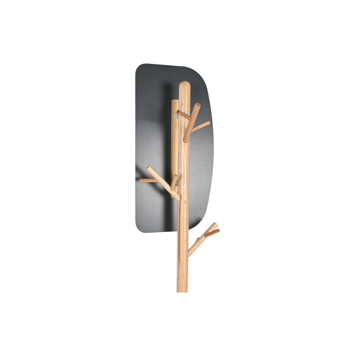 Attaccapanni Da Terra Home Esprit Bianco Naturale Legno Metallo Scandi 33 X 33 X 185 cm - Image 4