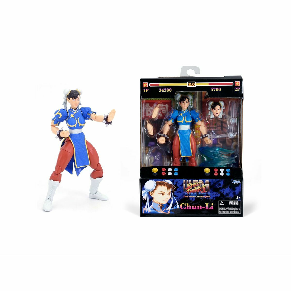 Statuetta Articolata Smoby Street Fighter ChuN-li