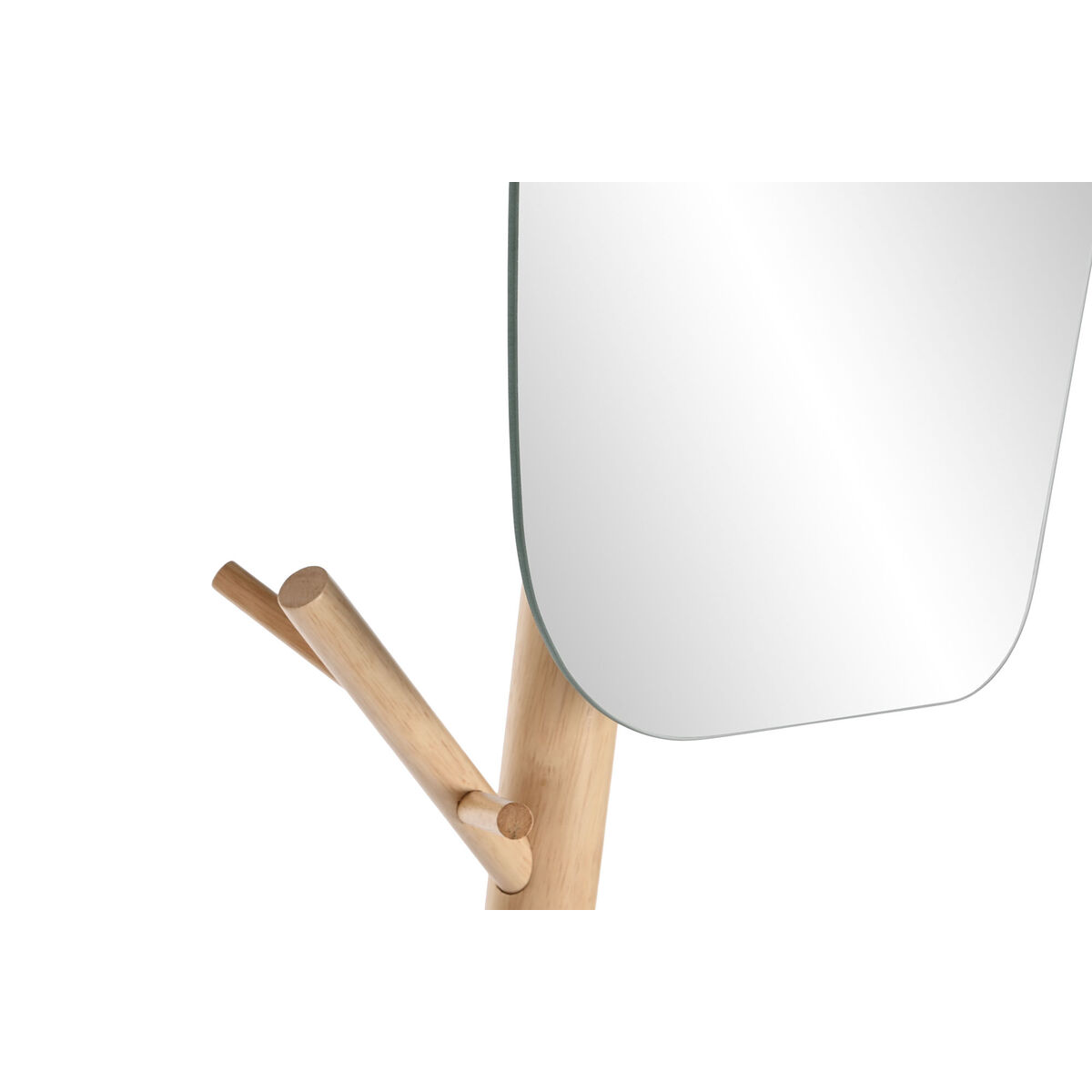 Attaccapanni Da Terra Home Esprit Bianco Naturale Legno Metallo Scandi 33 X 33 X 185 cm - Image 5