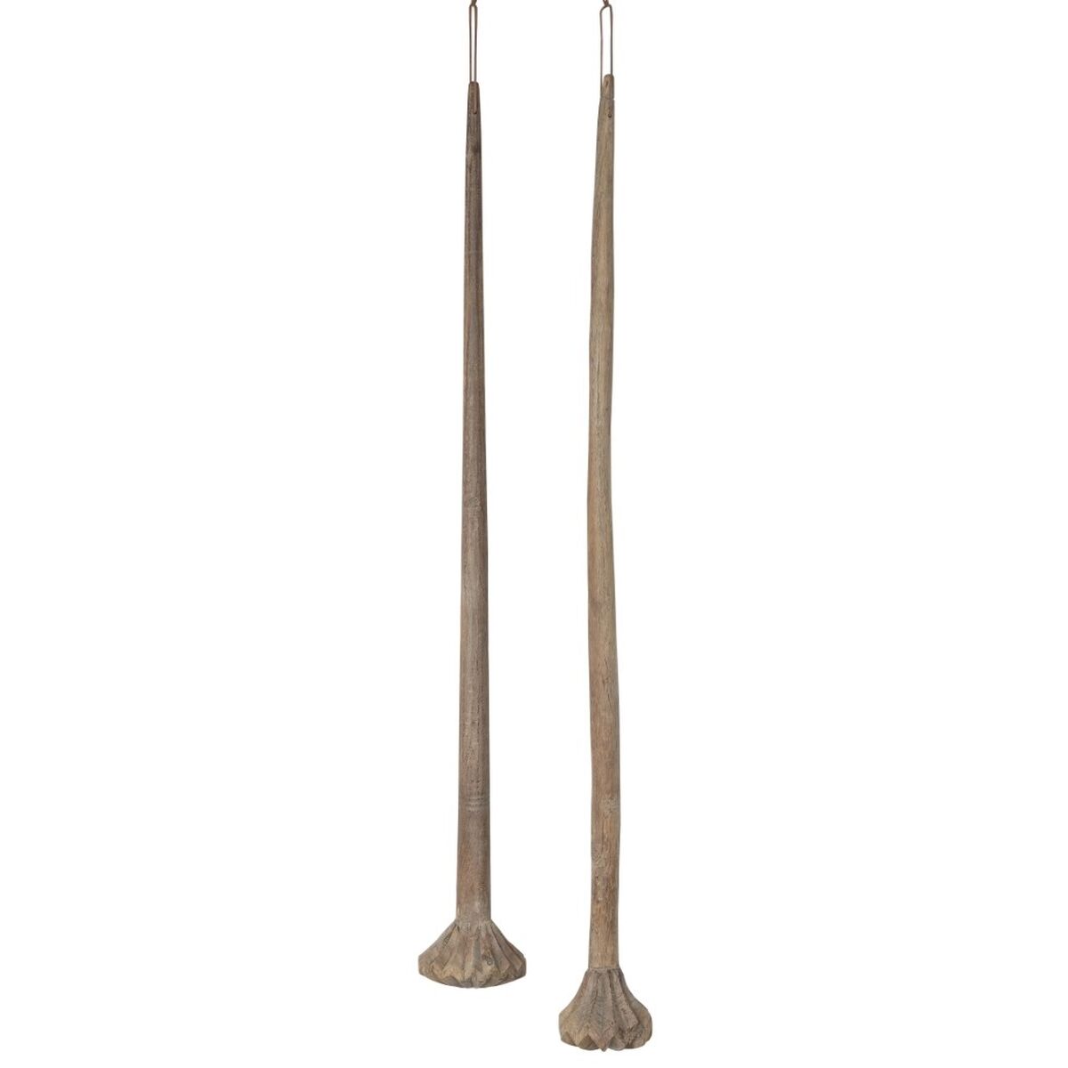 Statua Decorativa Home Esprit Naturale 15 X 15 X 130 cm