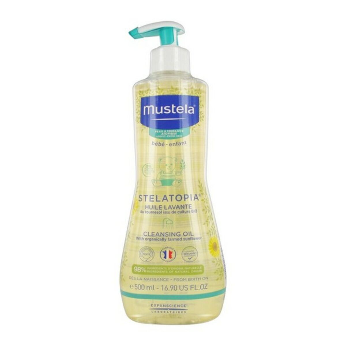 Olio Da Bagno Stelatopia Mustela Le4306 500 Ml (1 Unità)