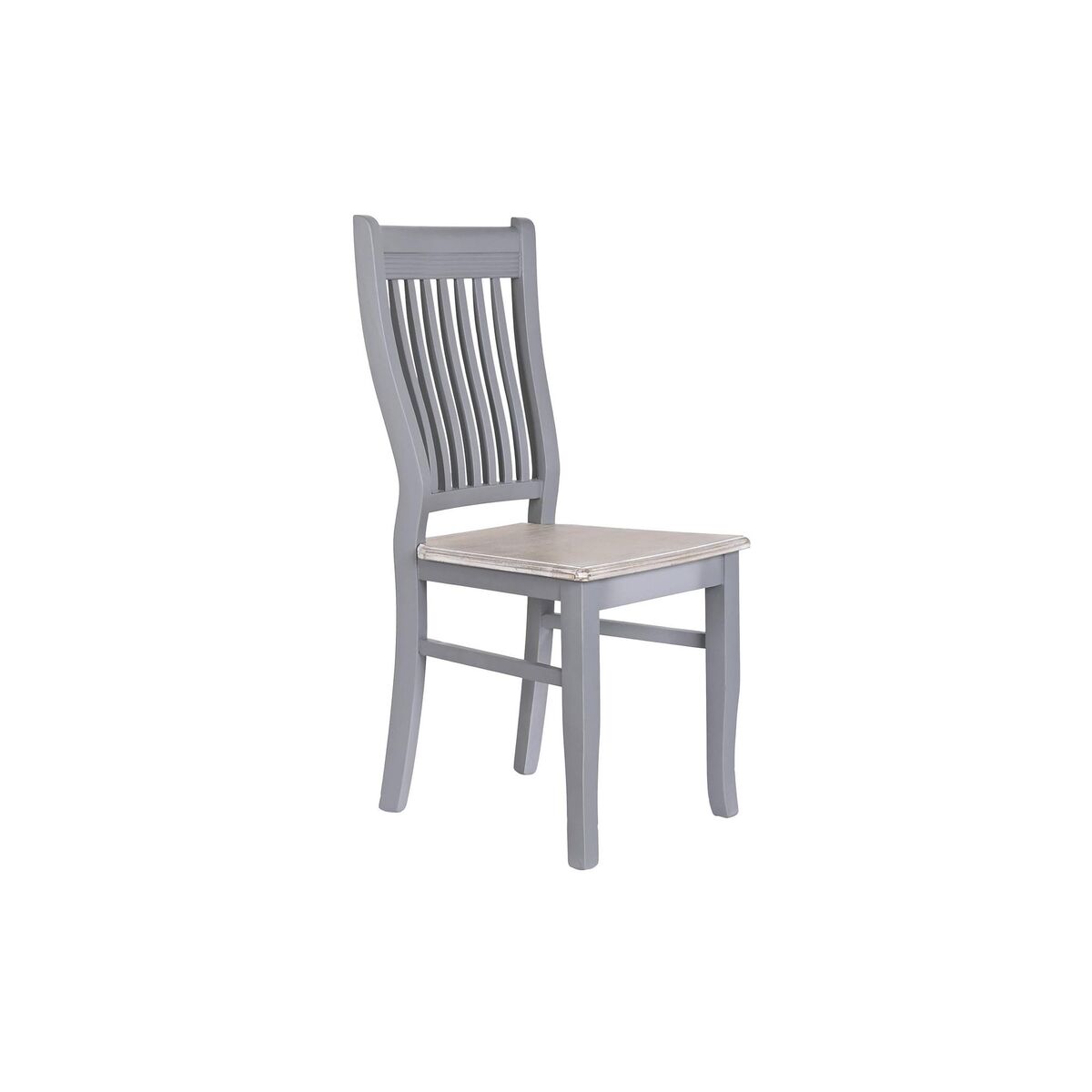 Sedia Da Sala Da Pranzo Dkd Home Decor 40 X 42 X 94,5 Cm Naturale Grigio