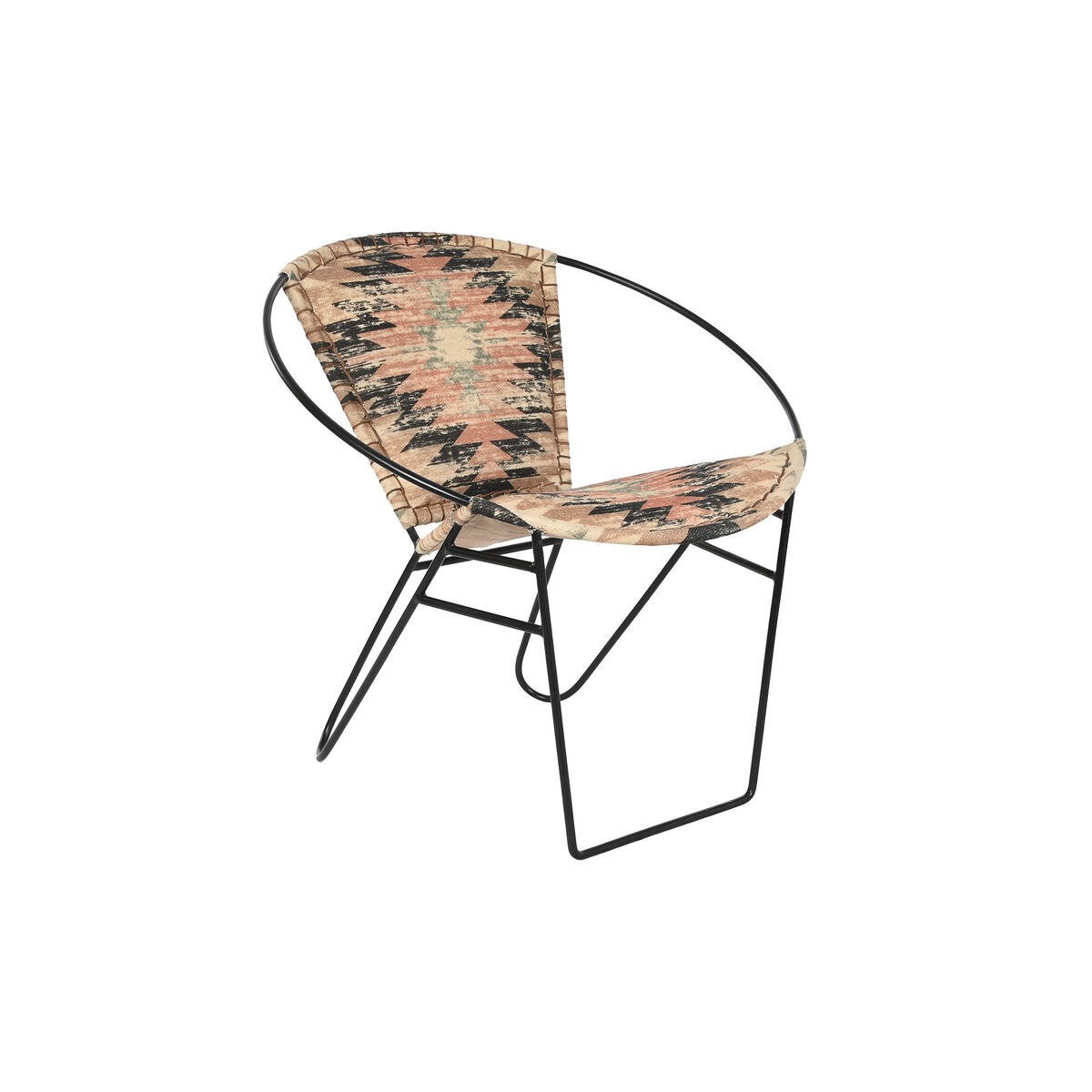 Sedia Dkd Home Decor Multicolore 76 X 76 X 63 cm