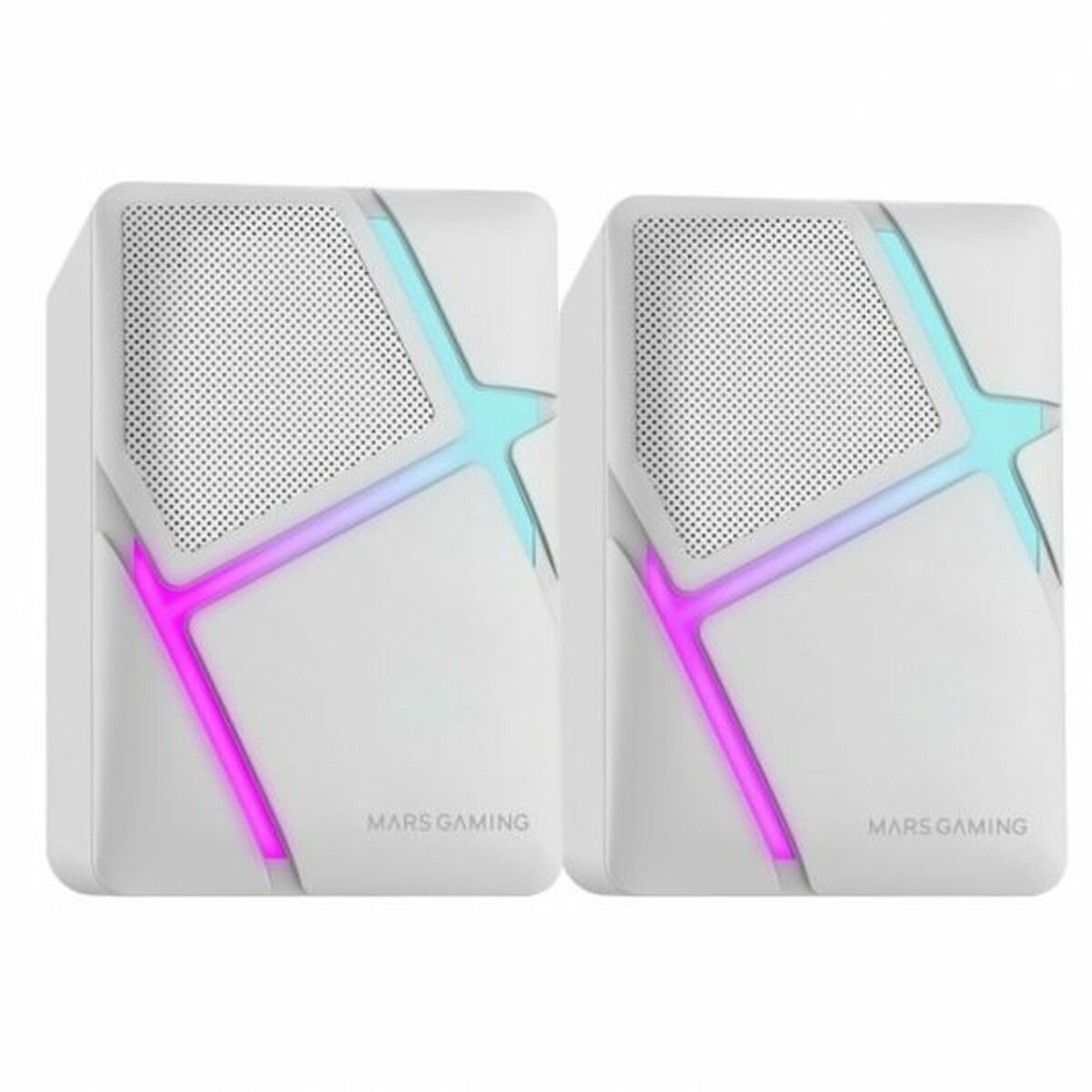 Altoparlante Bluetooth Portatile Mars Gaming Mshw Bianco Nero 4 W