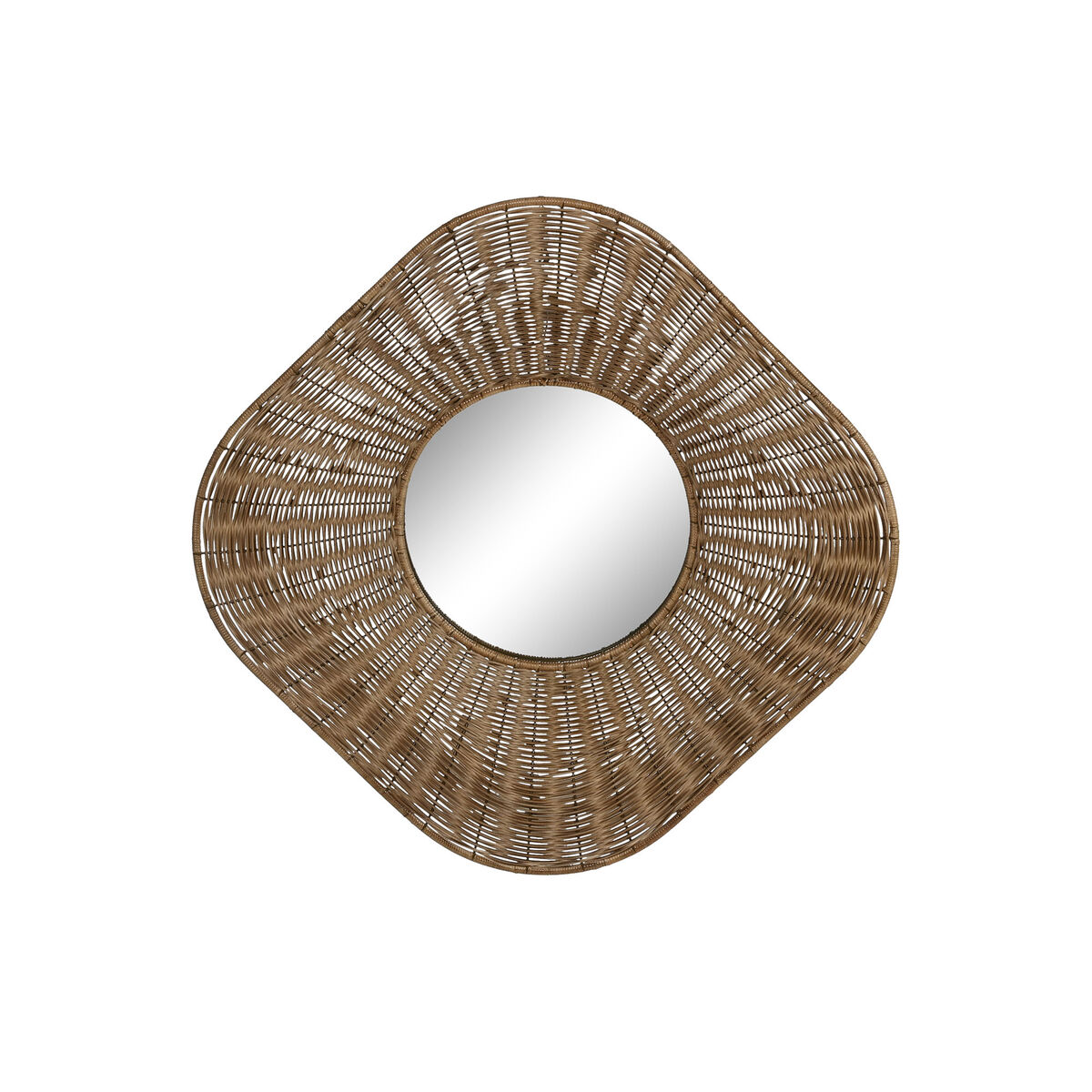Specchio Da Parete Home Esprit Bali 102 X 13,5 X 102 cm