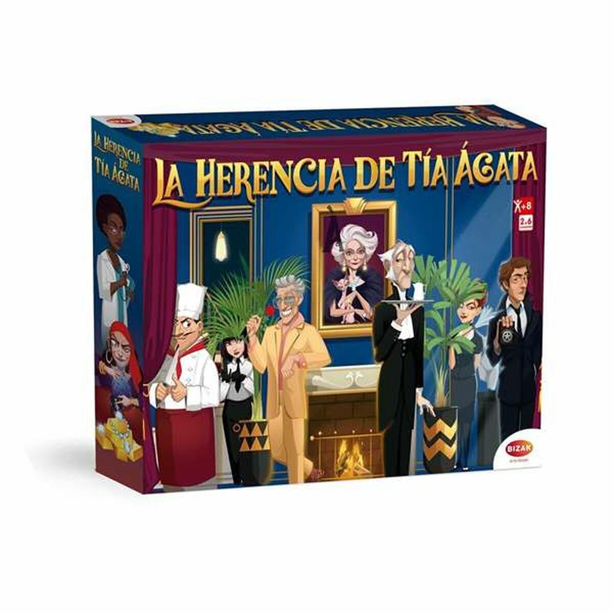 Gioco Da Tavolo Bizak La Herencia De Tía Ágata (es, En)