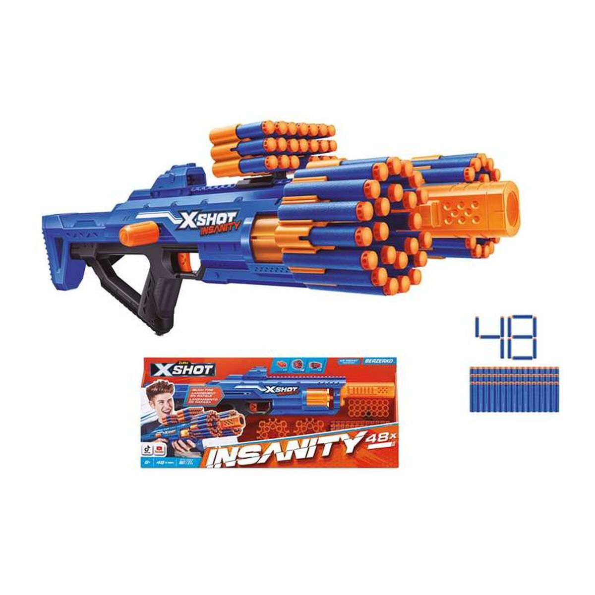Pistola A Freccette X-Shot InsanitY- Berzerko