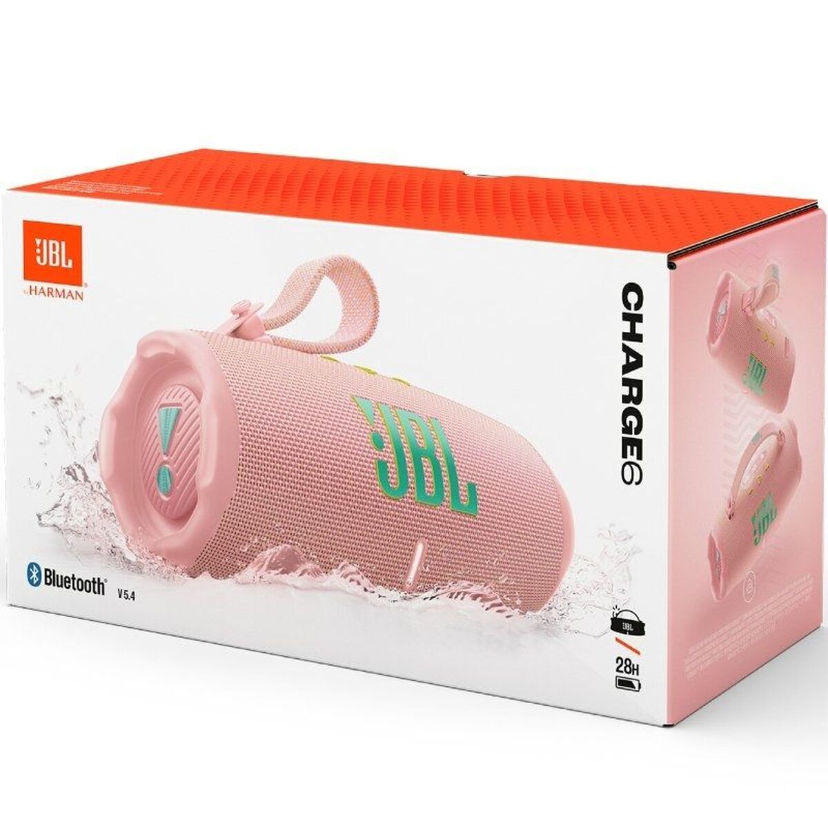 Altoparlante Bluetooth Portatile Jbl Charge 6 Rosa - Image 6