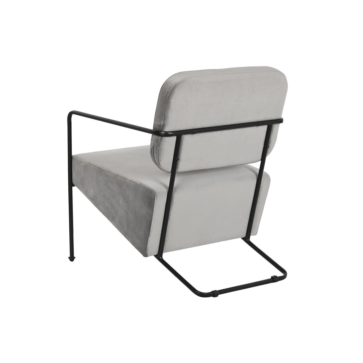 Poltrona Dkd Home Decor Grigio Metallo 62 X 76 X 76 Cm 55 X 71 X 72 cm - Image 5