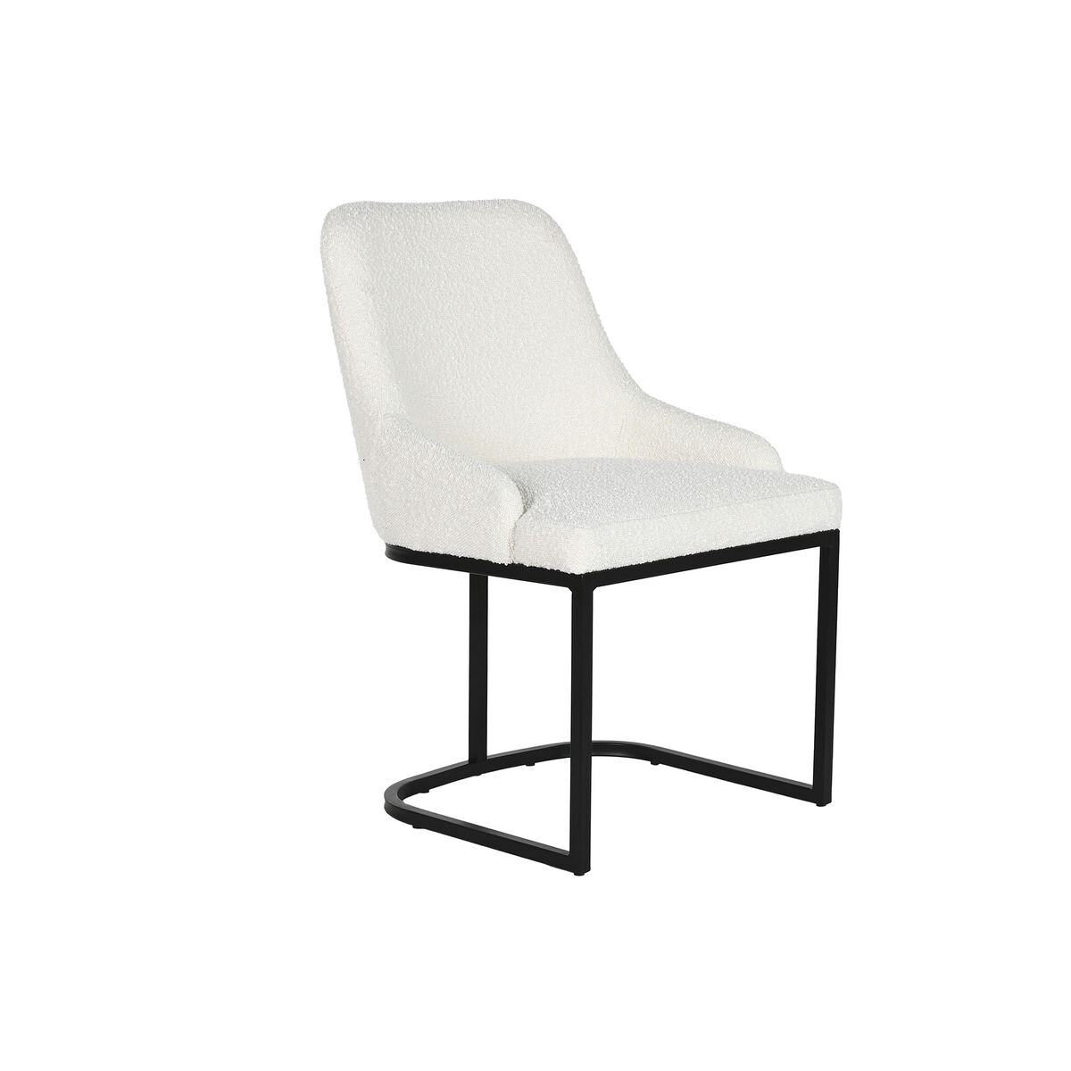 Sedia Da Sala Da Pranzo Home Esprit Bianco Nero 54 X 61 X 82,5 cm
