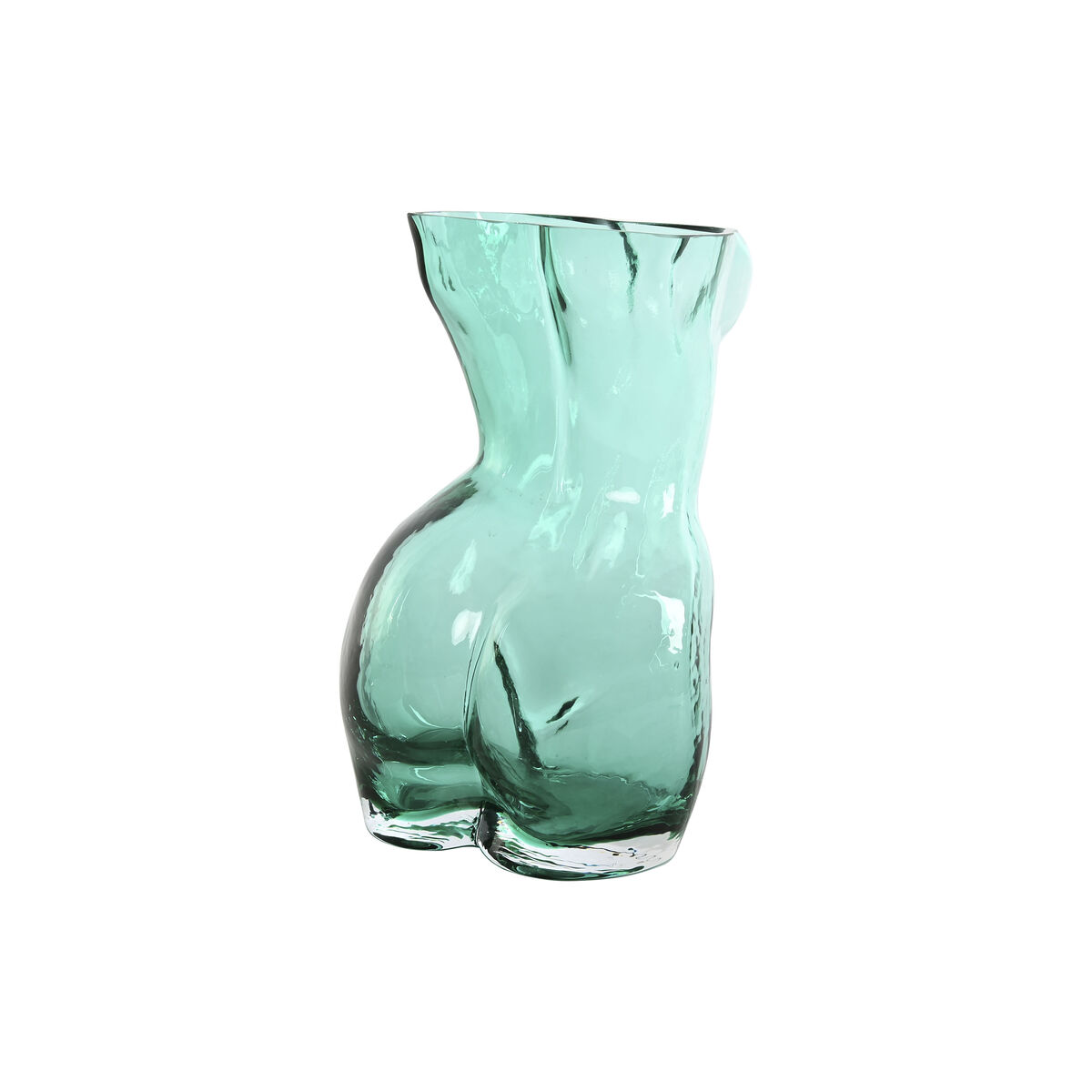Vaso Home Esprit Azzurro Verde Cristallo 18 X 17 X 28 Cm (2 Unità) - Image 4