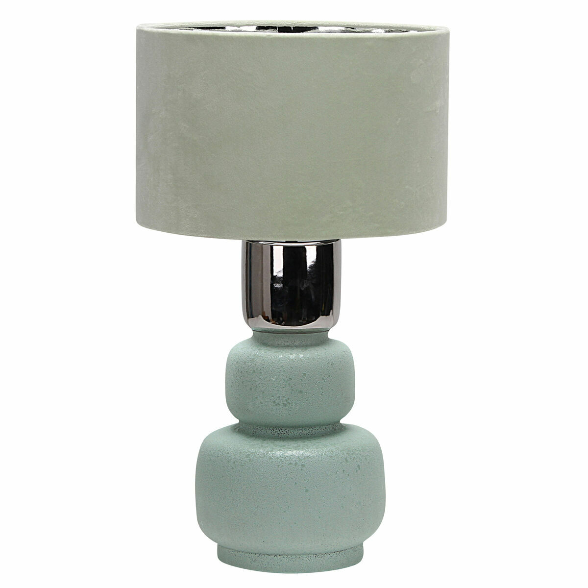 Lampada Da Tavolo Dkd Home Decor Ceramica Verde 220 V 50 W 30 X 30 X 54 cm