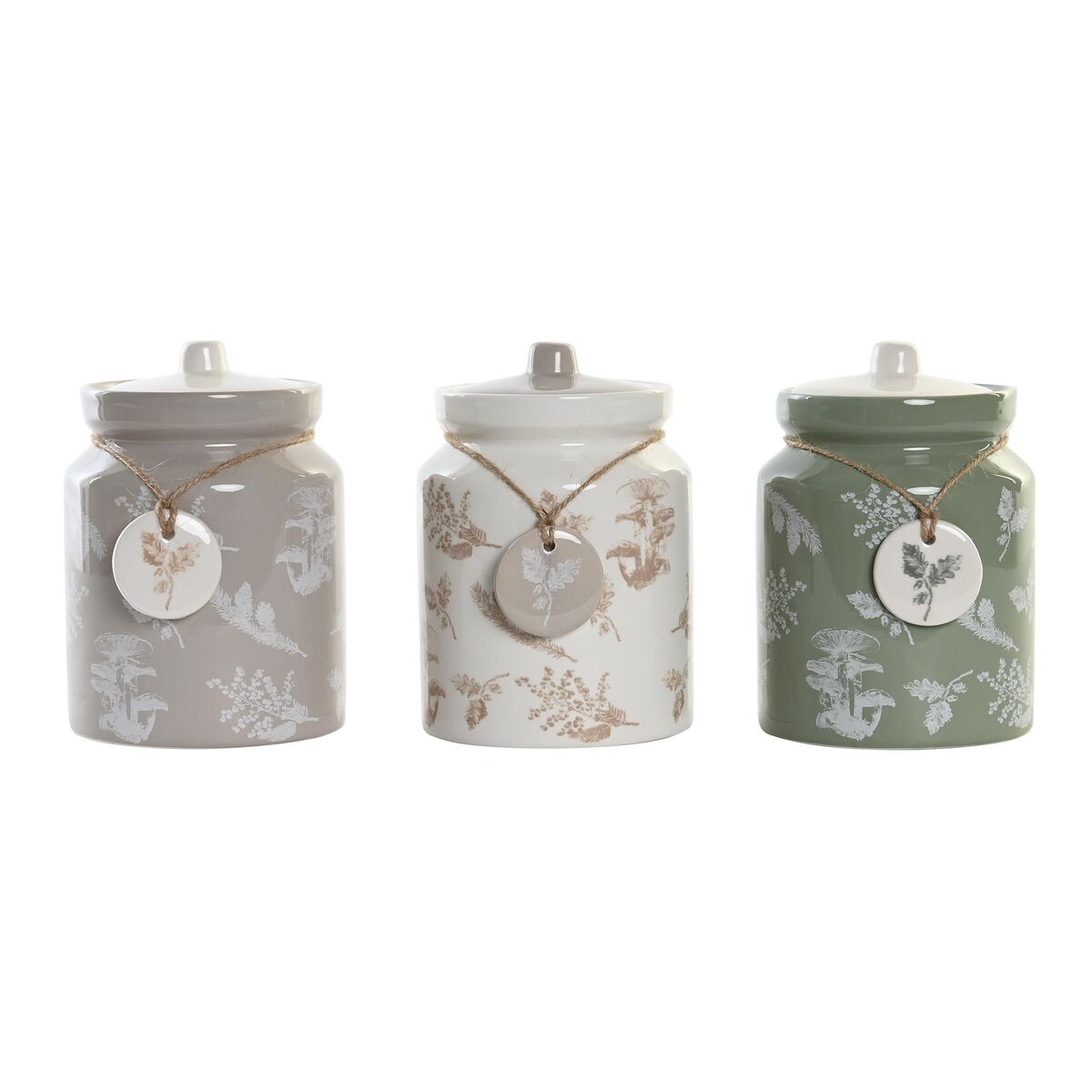 Barattolo Dkd Home Decor Dolomite (3 Unità)