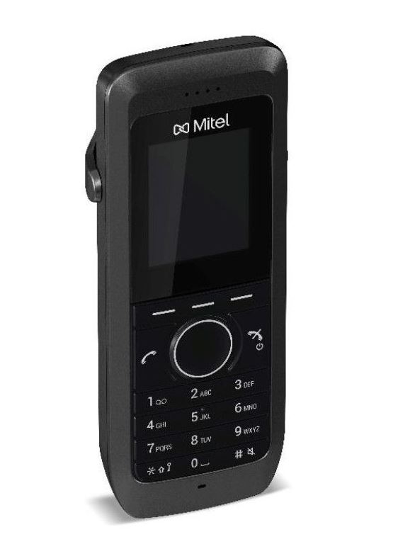Mitel 5613 - DecT-Telefon - Kabelloses Mobilteil - 1000 Eintragungen - Sms (kurznachrichtendienst) - Schwarz (50006897)