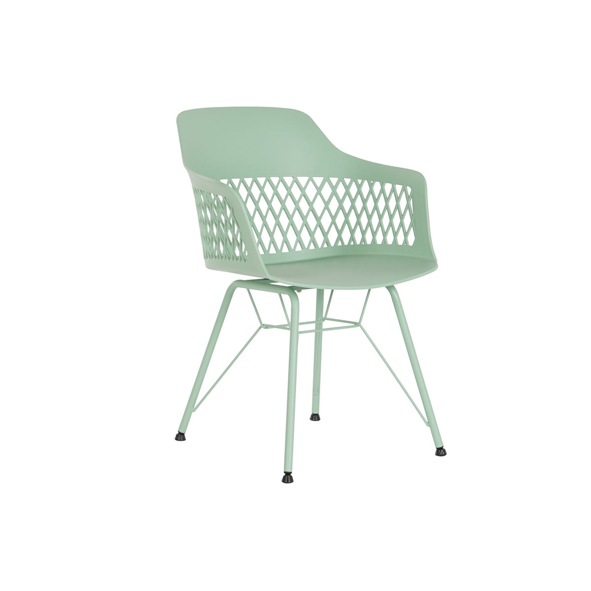 Sedia Da Sala Da Pranzo Dkd Home Decor 57 X 57 X 80,5 Cm Verde