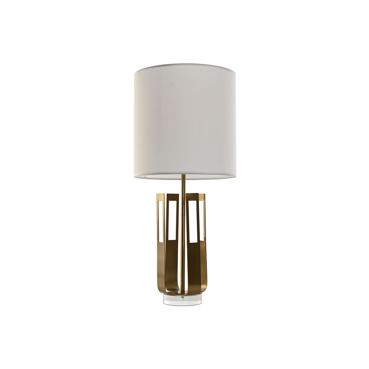 Lampada Da Tavolo Home Esprit Bianco Dorato Ferro 50 W 220 V 35 X 35 X 78 cm