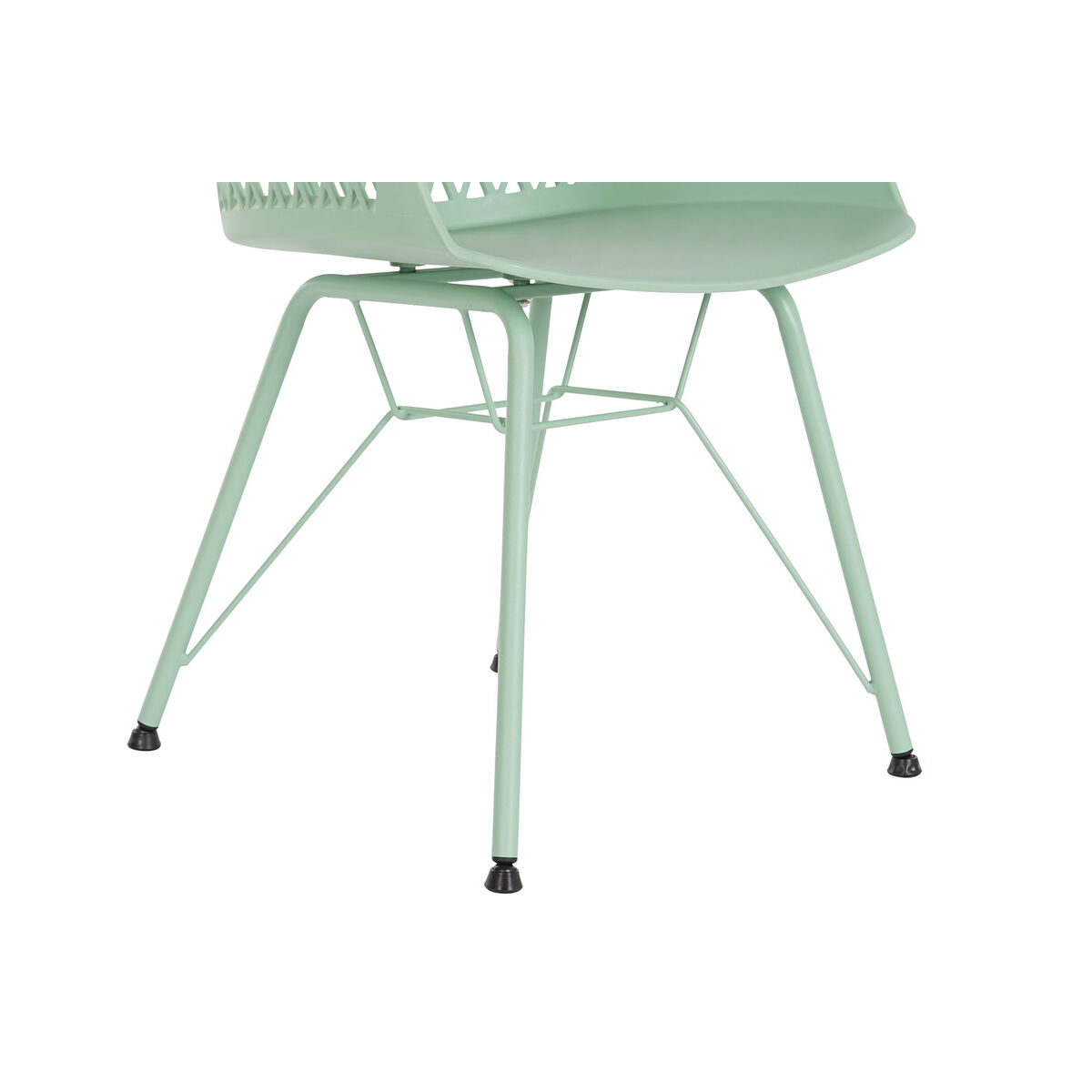Sedia Da Sala Da Pranzo Dkd Home Decor 57 X 57 X 80,5 Cm Verde - Image 3