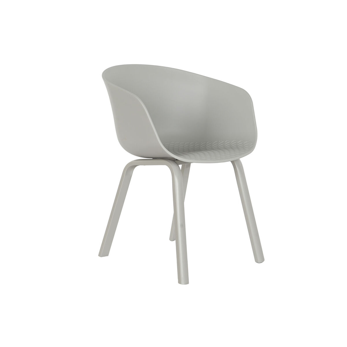Sedia Da Sala Da Pranzo Dkd Home Decor Grigio Chiaro 56 X 58 X 78 Cm 60 X 55 X 78 cm