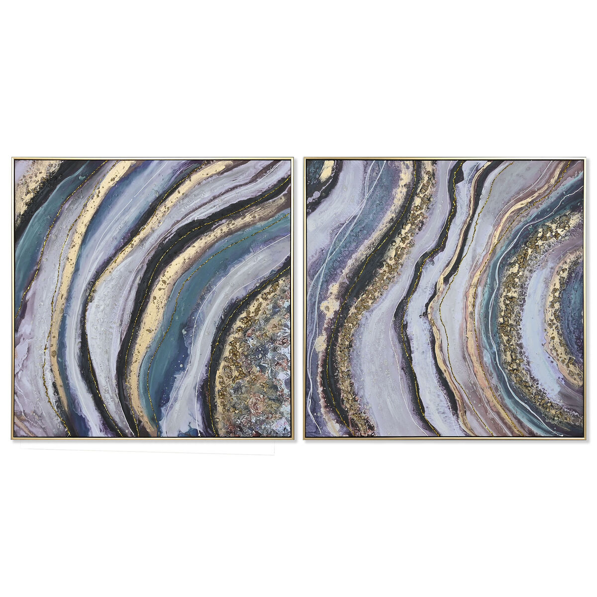 Tela Home Esprit Polistirene Tela 82 X 4,5 X 82 cm