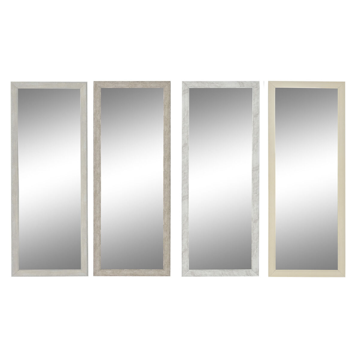 Specchio Da Parete Dkd Home Decor 36 X 2 X 95,5 Cm (4 Unità)