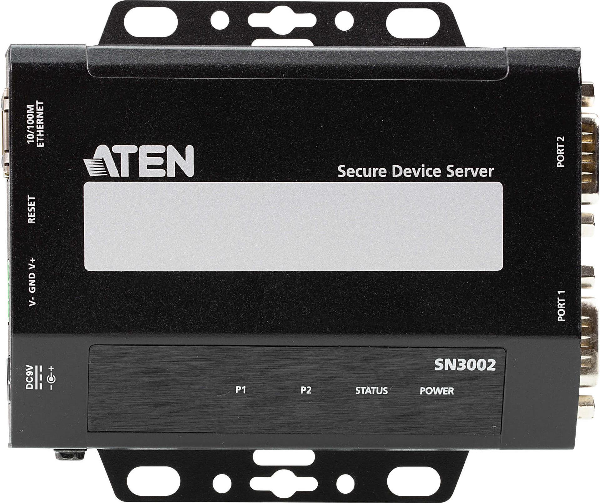 Aten Altusen Sn3000 Series Sn3002 - Geräteserver - 2 Anschlüsse - 100mb Lan, RS-232 (sn3002)