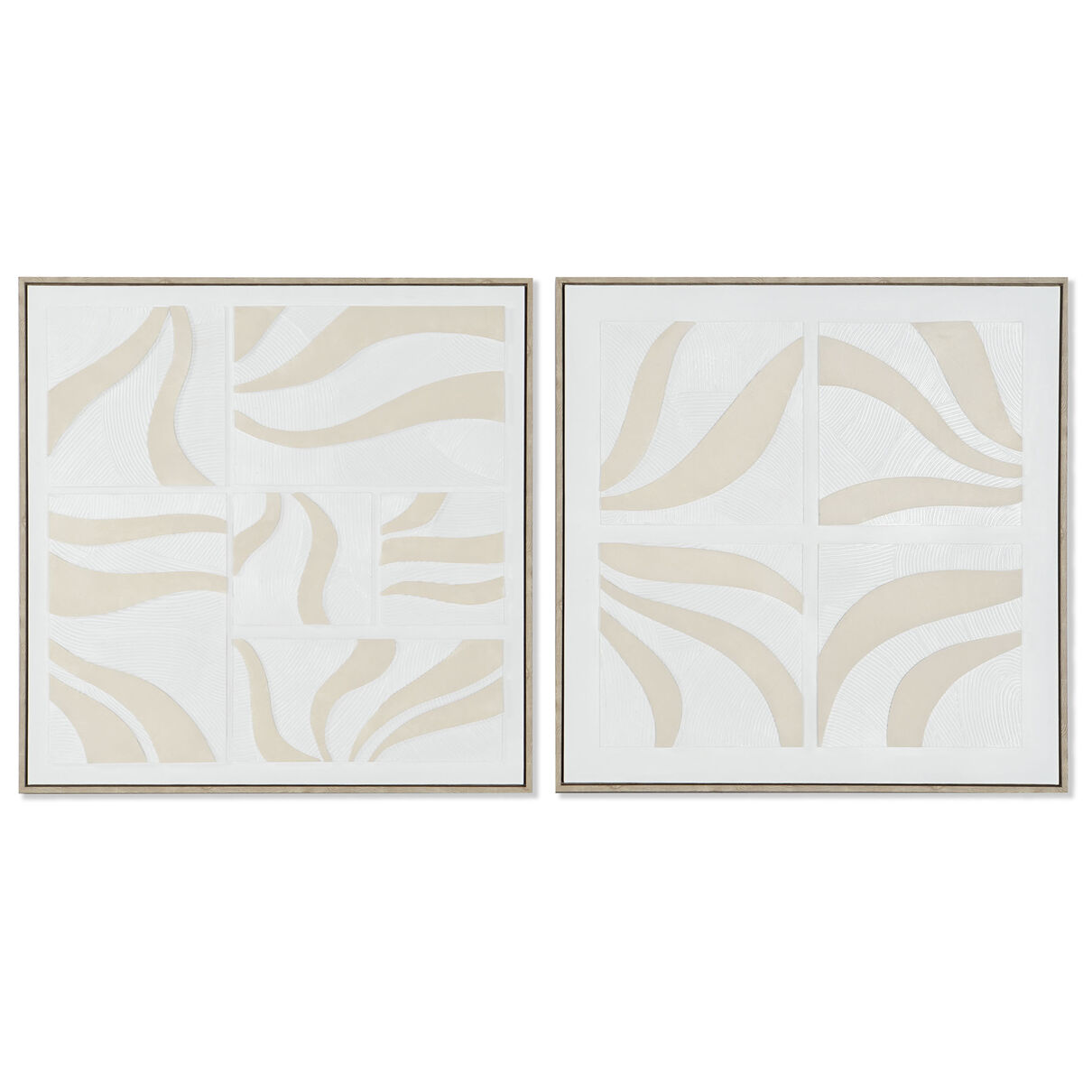 Tela Home Esprit Polistirene Tela 83 X 4,5 X 83 cm