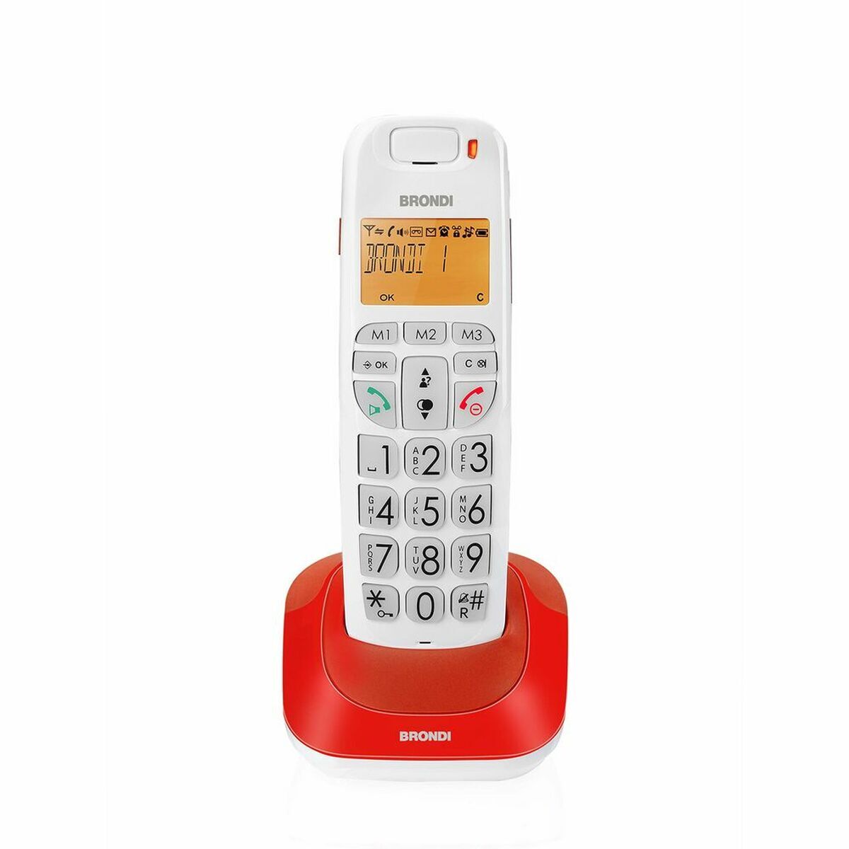Telefono Senza Fili Brondi BR-10276032 Rosso