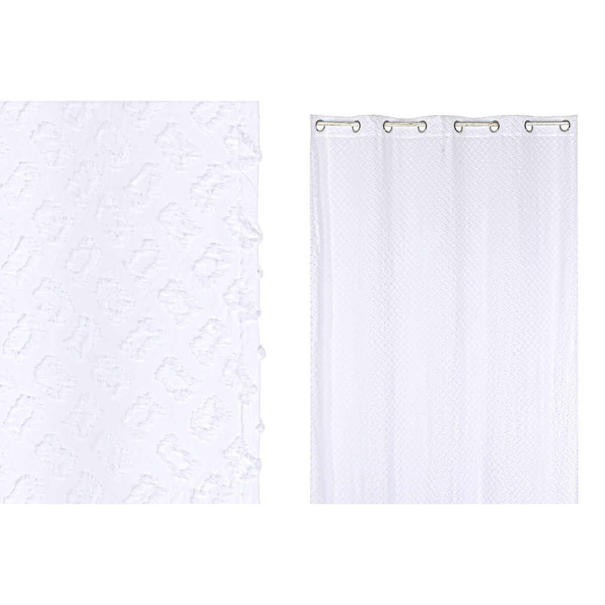 Tenda Home Esprit Bianco 140 X 260 X 260 Cm Ricamo