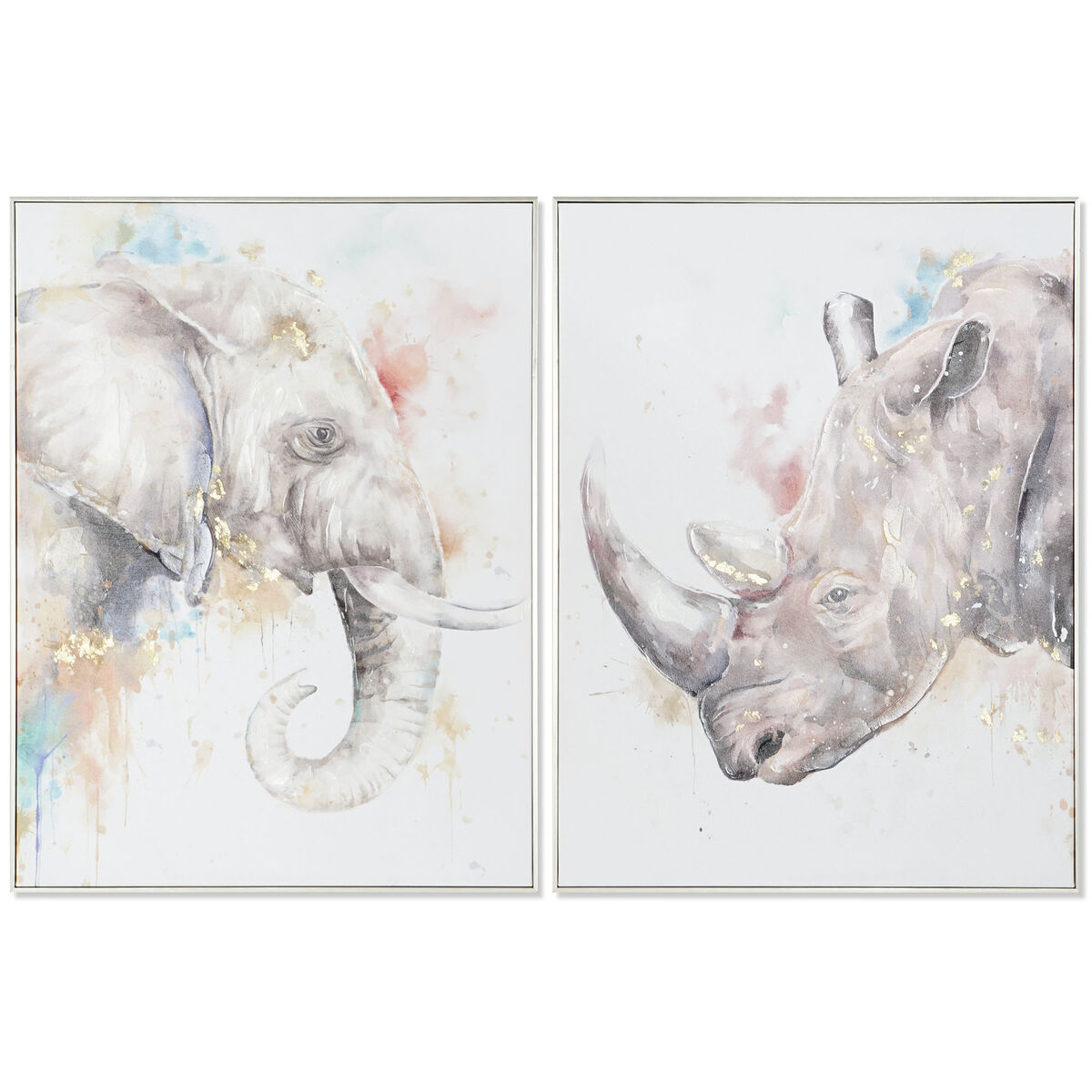 Tela Dkd Home Decor Polistirene Tela 60 X 3,5 X 80 cm