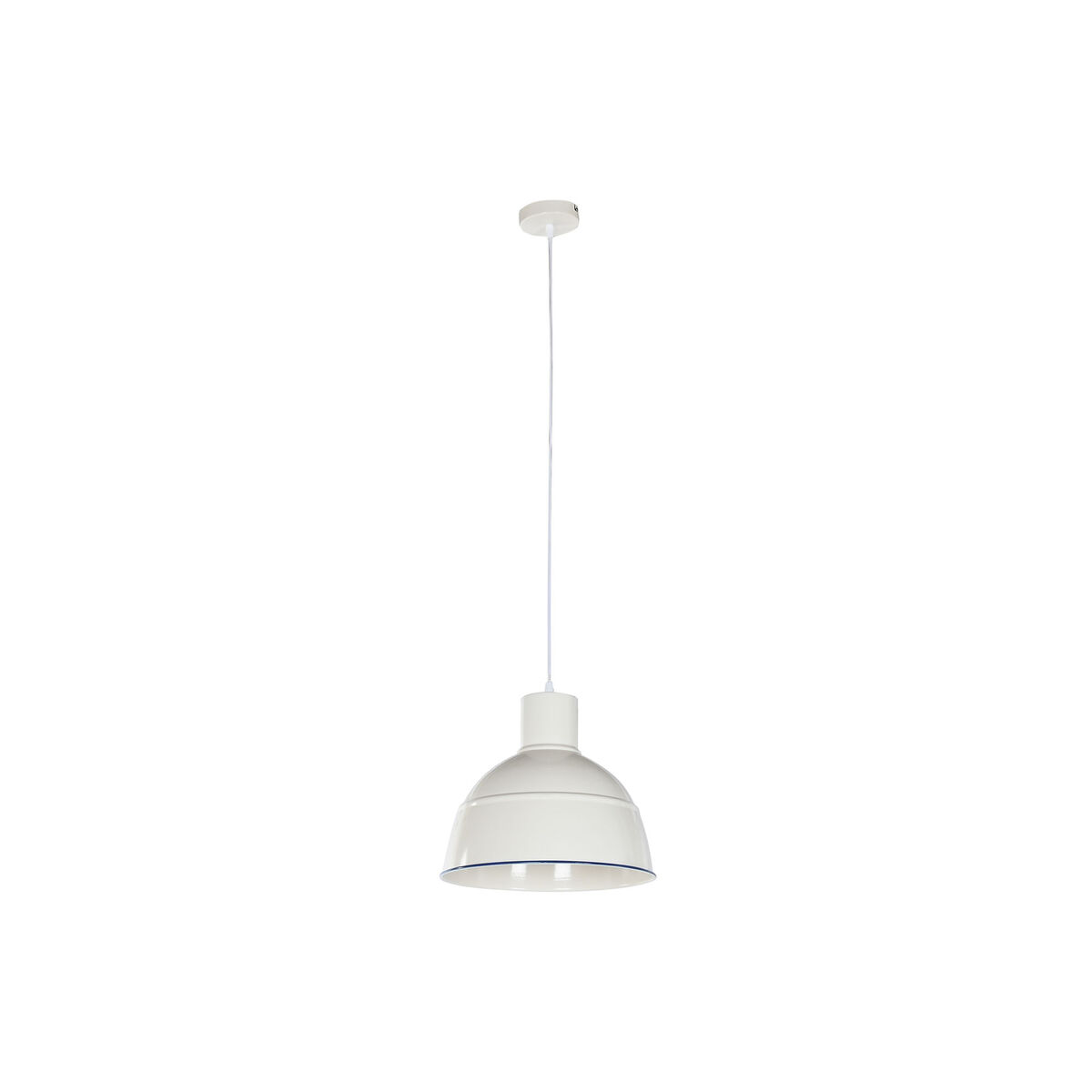 Lampadario Home Esprit Azzurro Bianco Metallo 50 W 32,5 X 32,5 X 30 cm