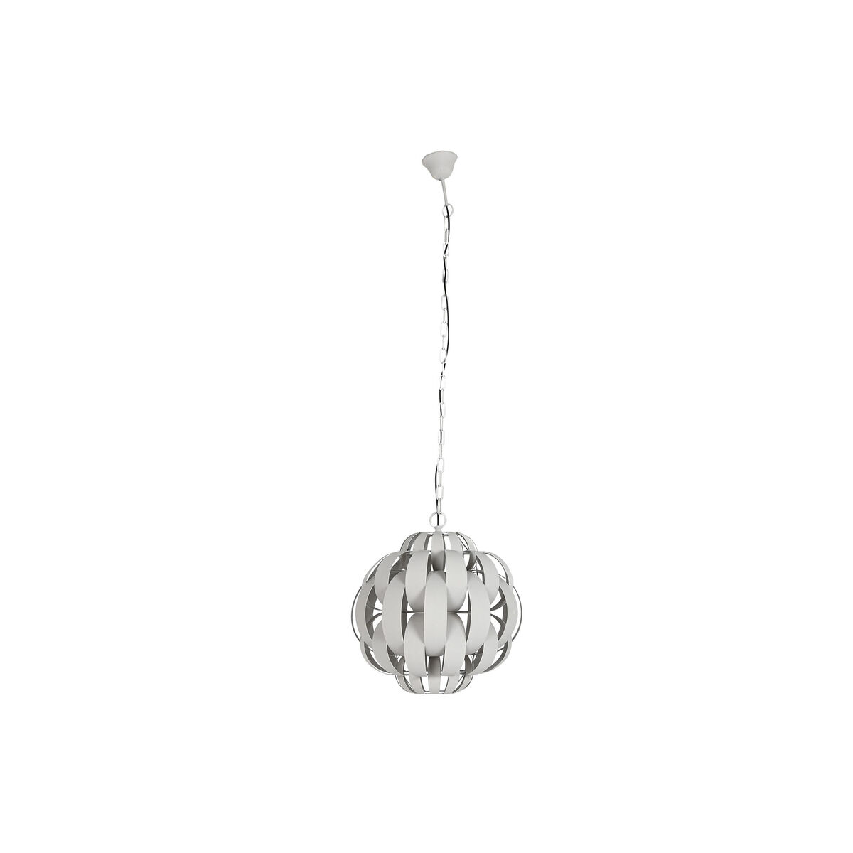 Lampadario Home Esprit Bianco Metallo 50 W 50 X 50 X 53 cm